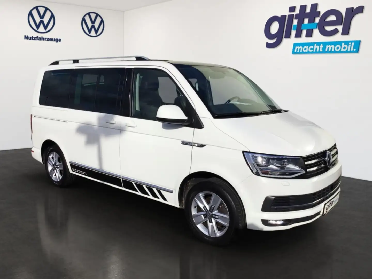 Volkswagen T6 Multivan GenSix Nav LED ACC PDC RFK SHZ SD CLIMAT Blanc - 2