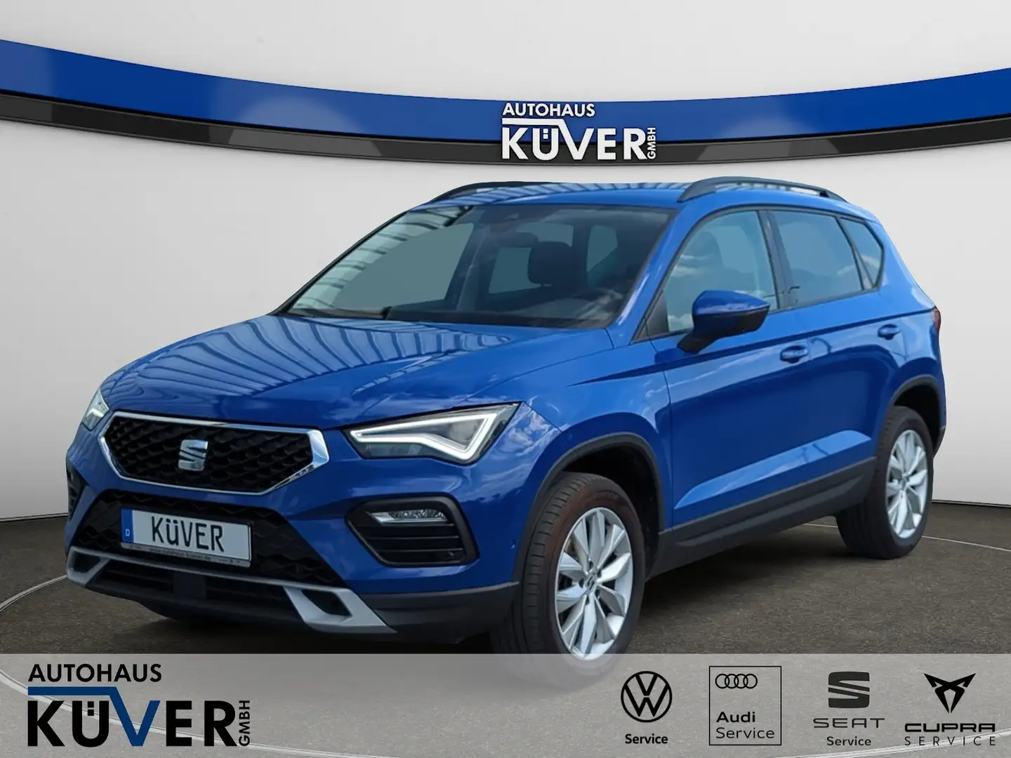 SEAT Ateca Style 1,5 TSI DSG Navi+ACC+LED+Shzg.+17´´ Blau - 1