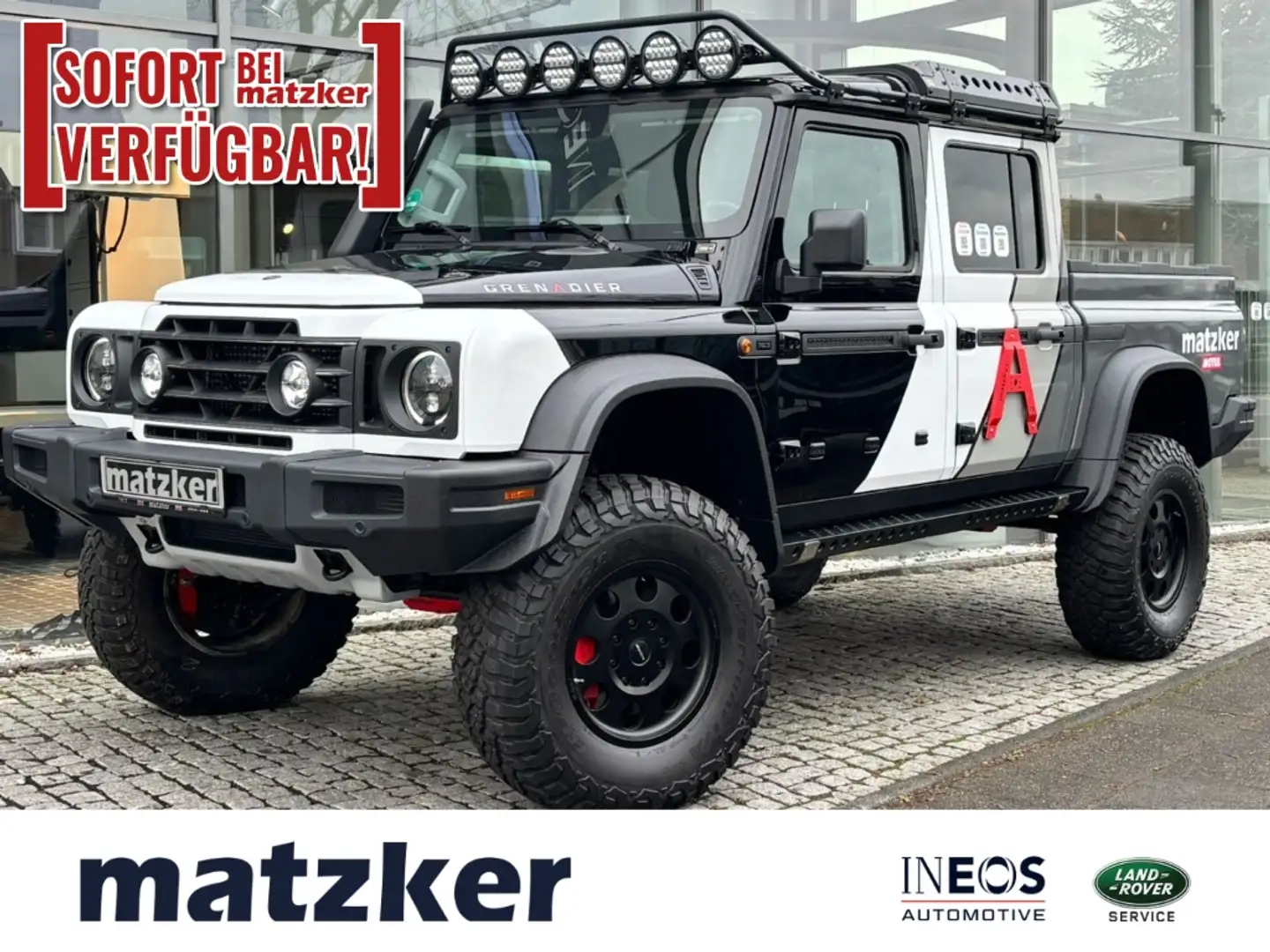 Ineos Grenadier Quartermaster 3.0 Diesel MG6-Commando Negro - 1