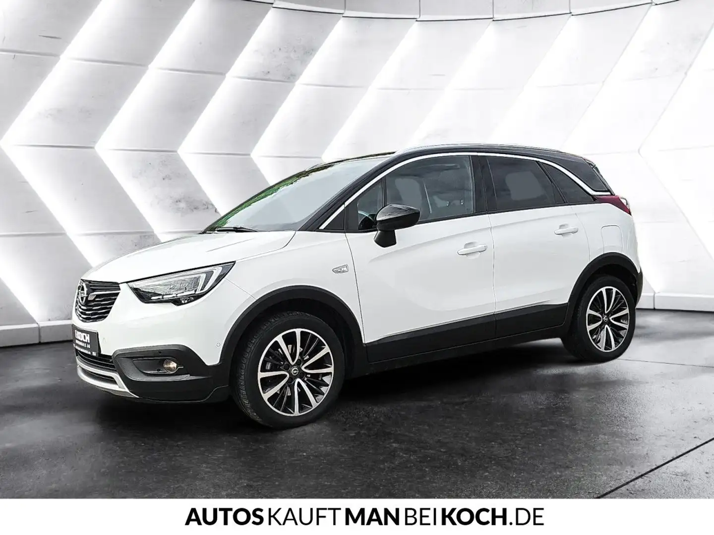 Opel Crossland X 1.2 Turbo Ultimate LEDER FSE PANO SHZ Weiß - 2