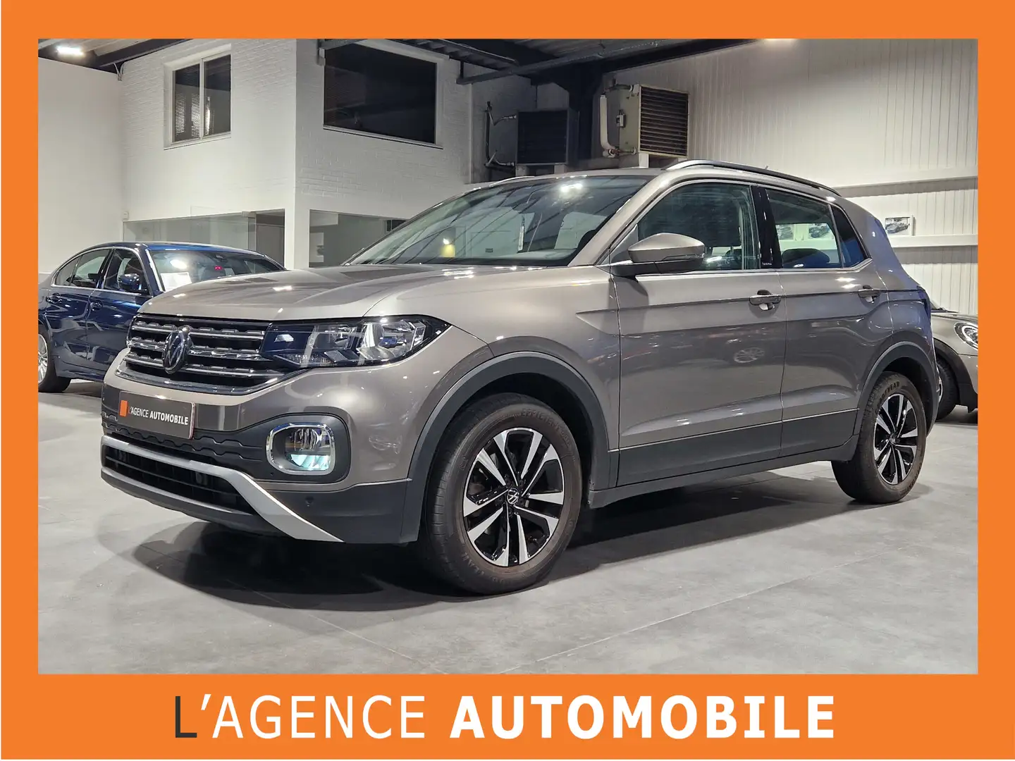 Volkswagen T-Cross 1.0 TSI United - Garantie 12M Gris - 1