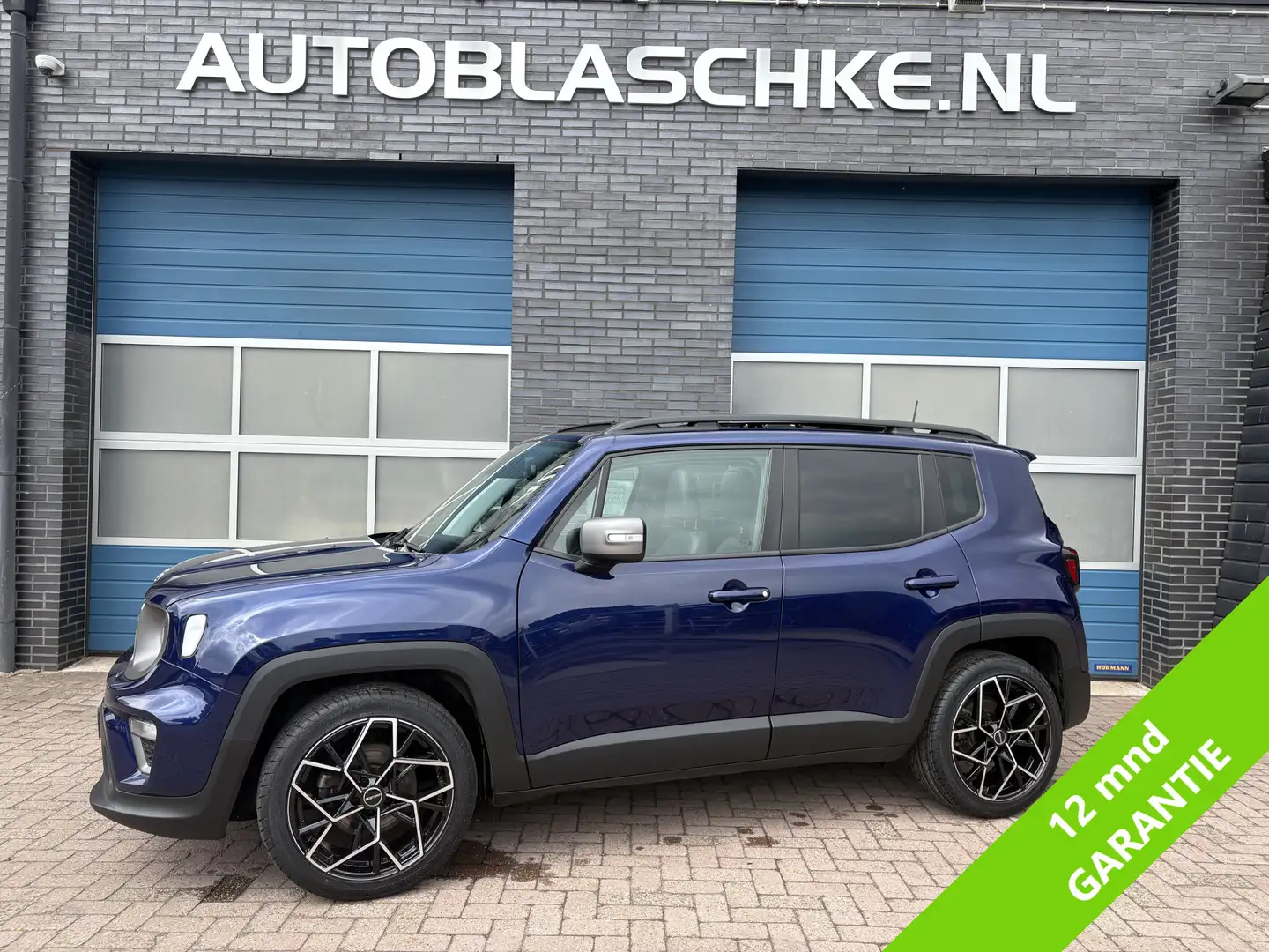 Jeep Renegade 1.3T Limited, pano, navi, leder, trekhaak Blauw - 1