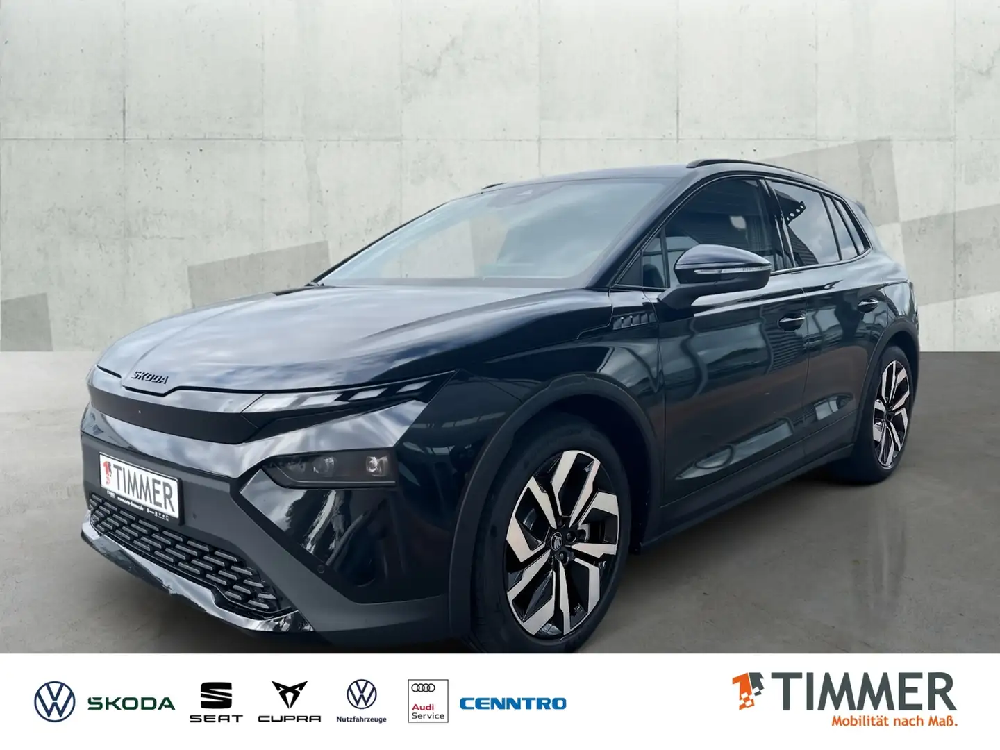 Skoda Elroq 85 Sportline*Navi*DCC*RFK*SHZ*Kessy*Smartlink*Mat Grijs - 1