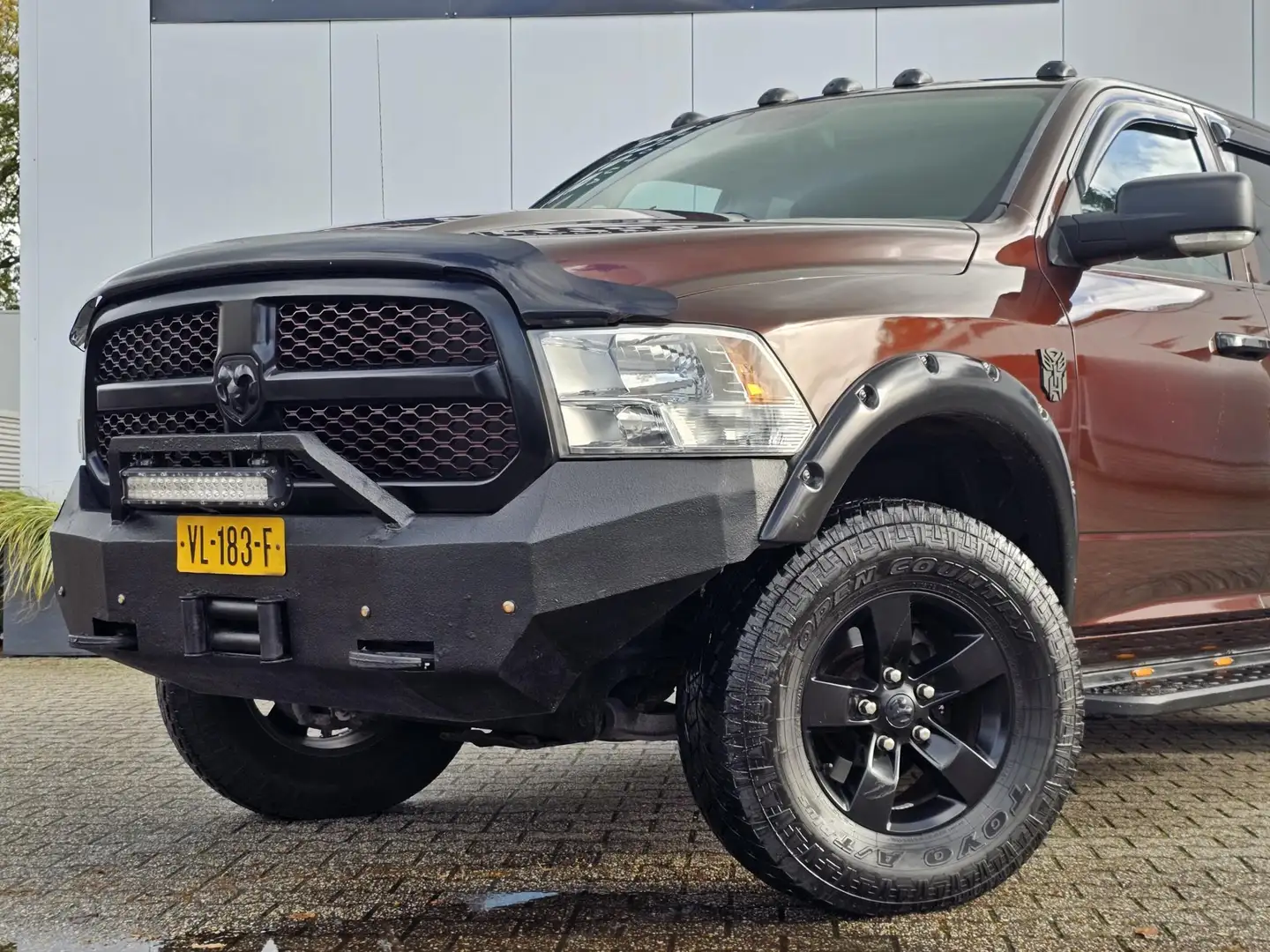 Dodge RAM 1500 3.6 V6 Crew Cab 6'4 4X4 LPG SCHUIF/KANTEL CAR Brun - 2