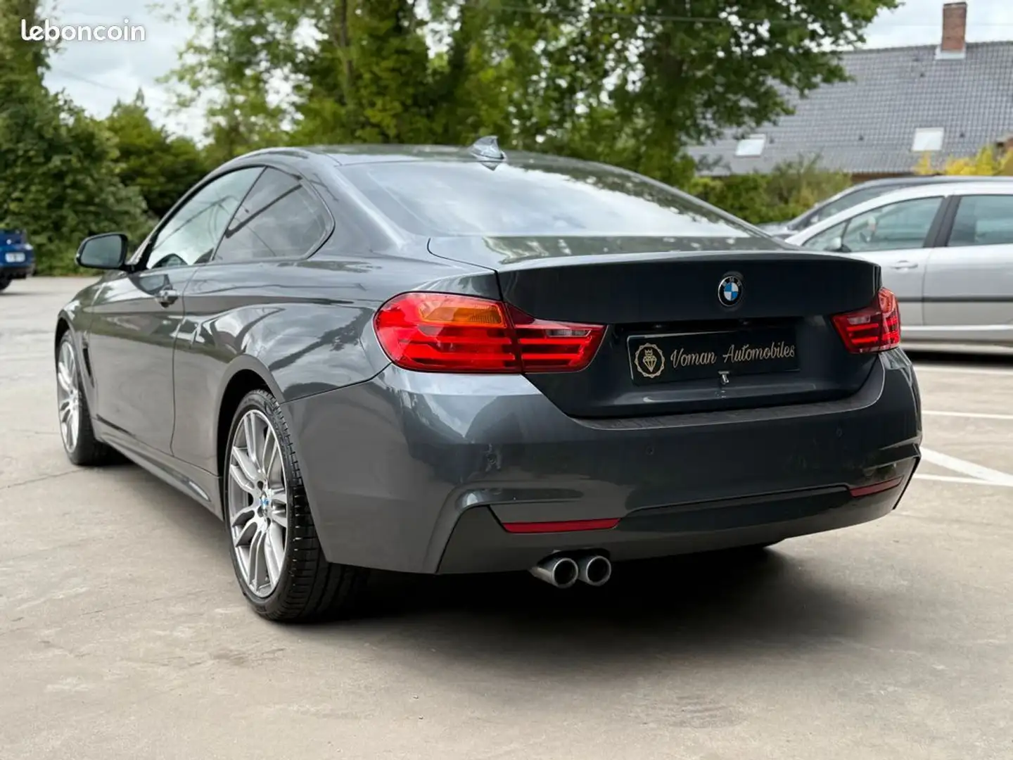 BMW 435 Serie coupé F32 435d xDrive 313 CV M Sport %2B TOI Gris - 2