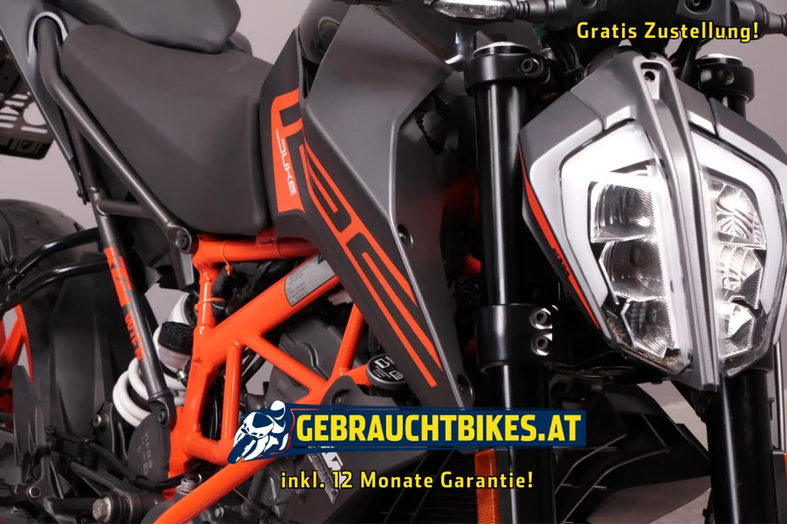 KTM 125 Duke ABS, mit Garantie, Teilzahlung möglich! Schwarz - 2