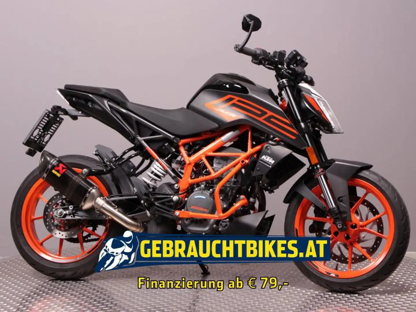 KTM 125 Duke ABS, mit Garantie, Teilzahlung möglich! Schwarz - 1