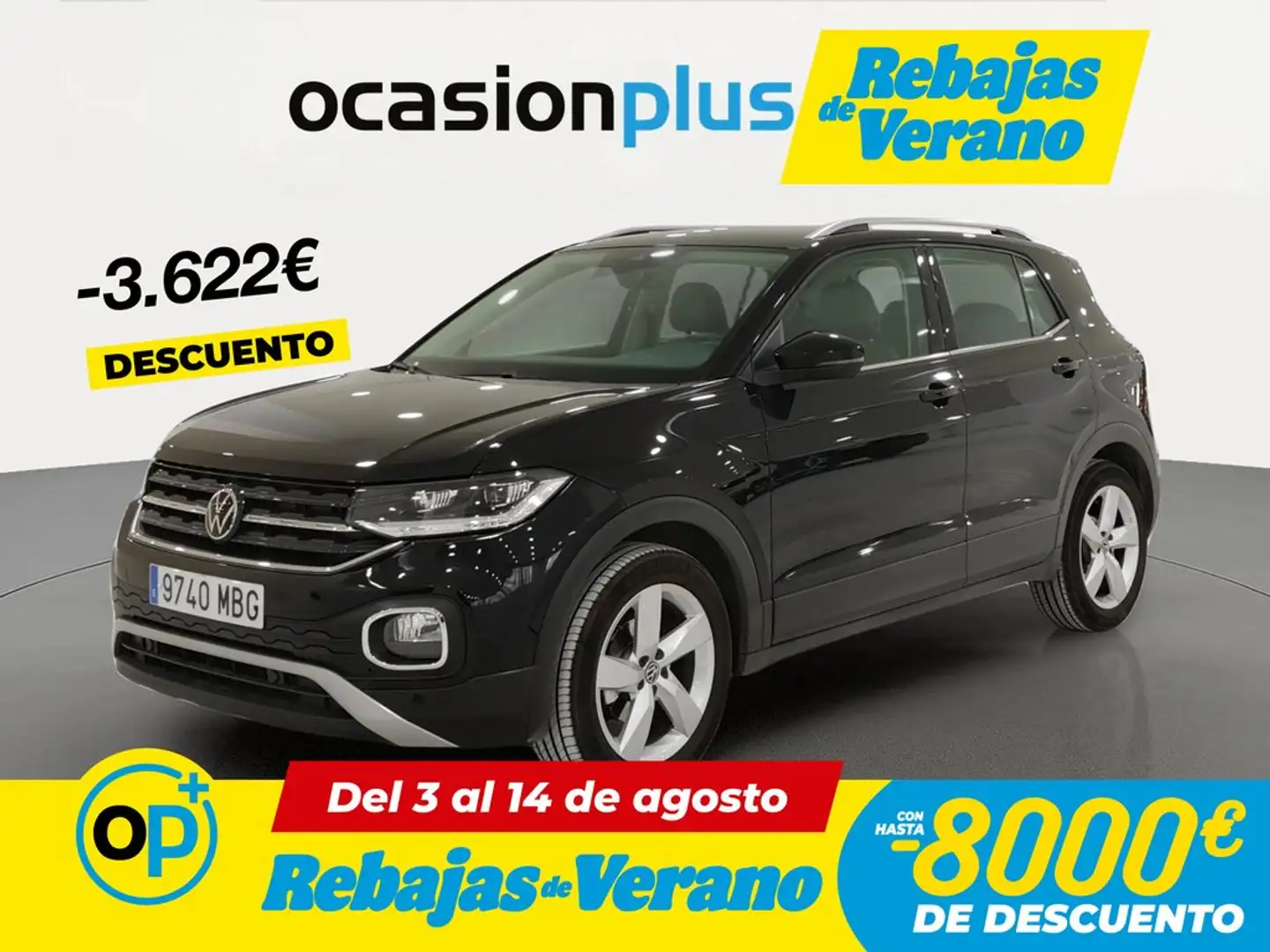 Volkswagen T-Cross 1.5 TSI Sport DSG7 110kW Negro - 1