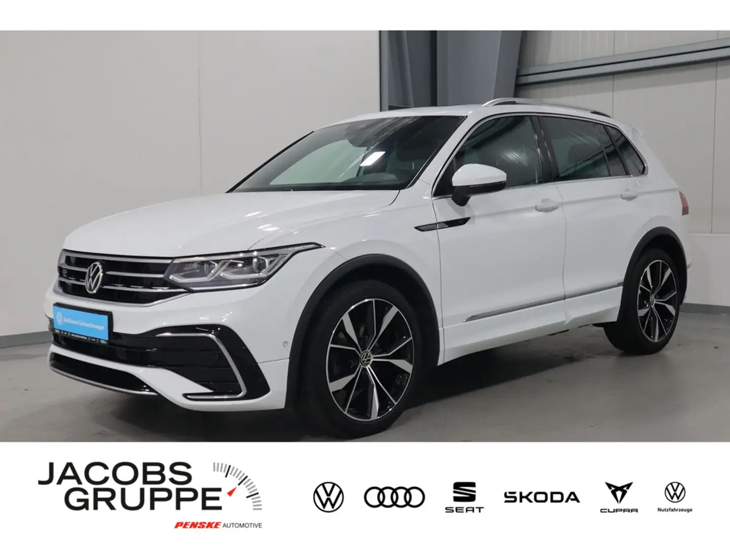 Volkswagen Tiguan 1,5 TSI R-Line DSG,Navi,Pano.,MatrixLE Weiß - 1