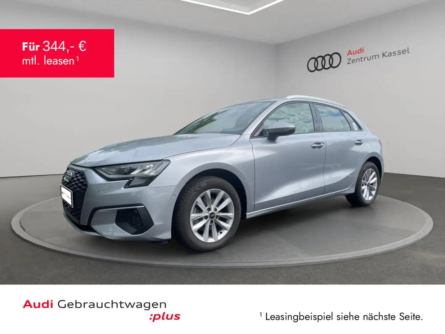 Audi A3 Sportback 30 TDI LED Navi PDC+ CarPlay Silber - 1