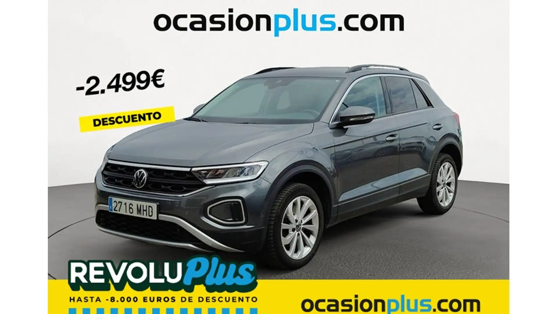 Volkswagen T-Roc 2.0TDI Life DSG7 Gris - 1