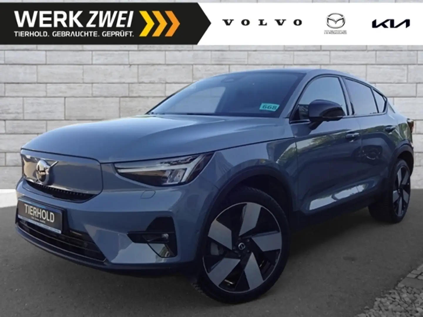 Volvo C40 P8 Ultimate Pure Electric Twin Engin AWD ACC Grau - 1