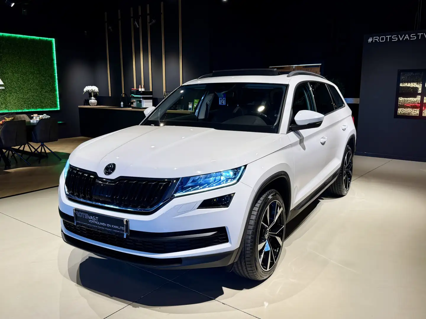 Skoda Kodiaq 1.4 TSI ACT DSG 7 Persoons Pano|Navi|Carplay|LED|M Blanc - 2