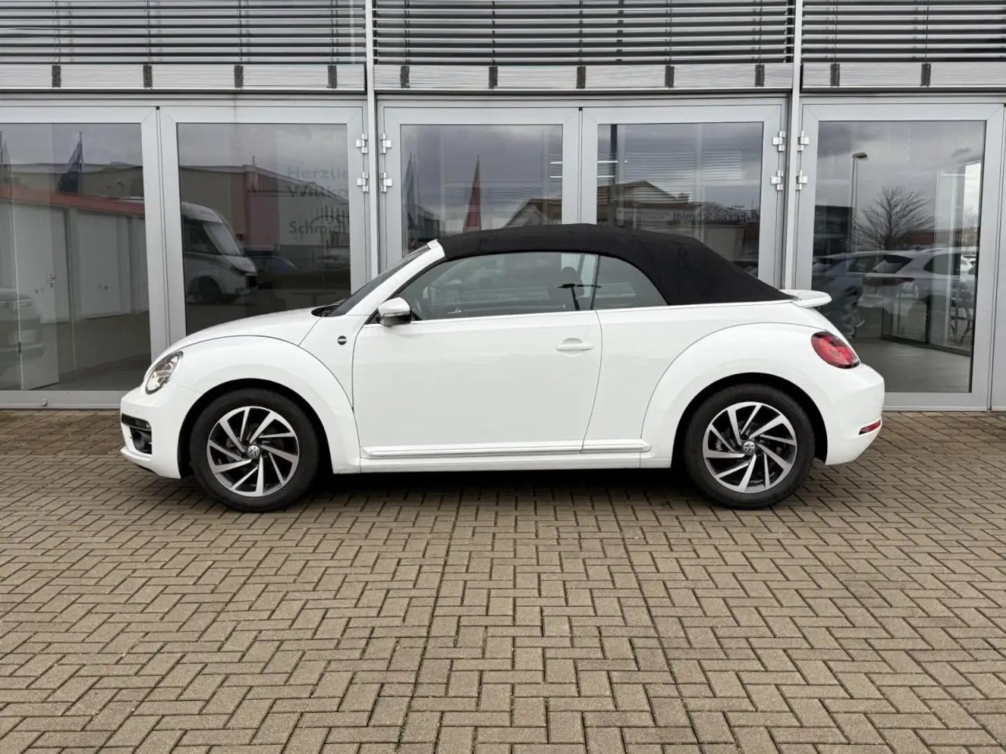 Volkswagen Beetle Cabriolet 1.2 TSI Design NAV, APP, KL-AUT Klima Weiß - 2