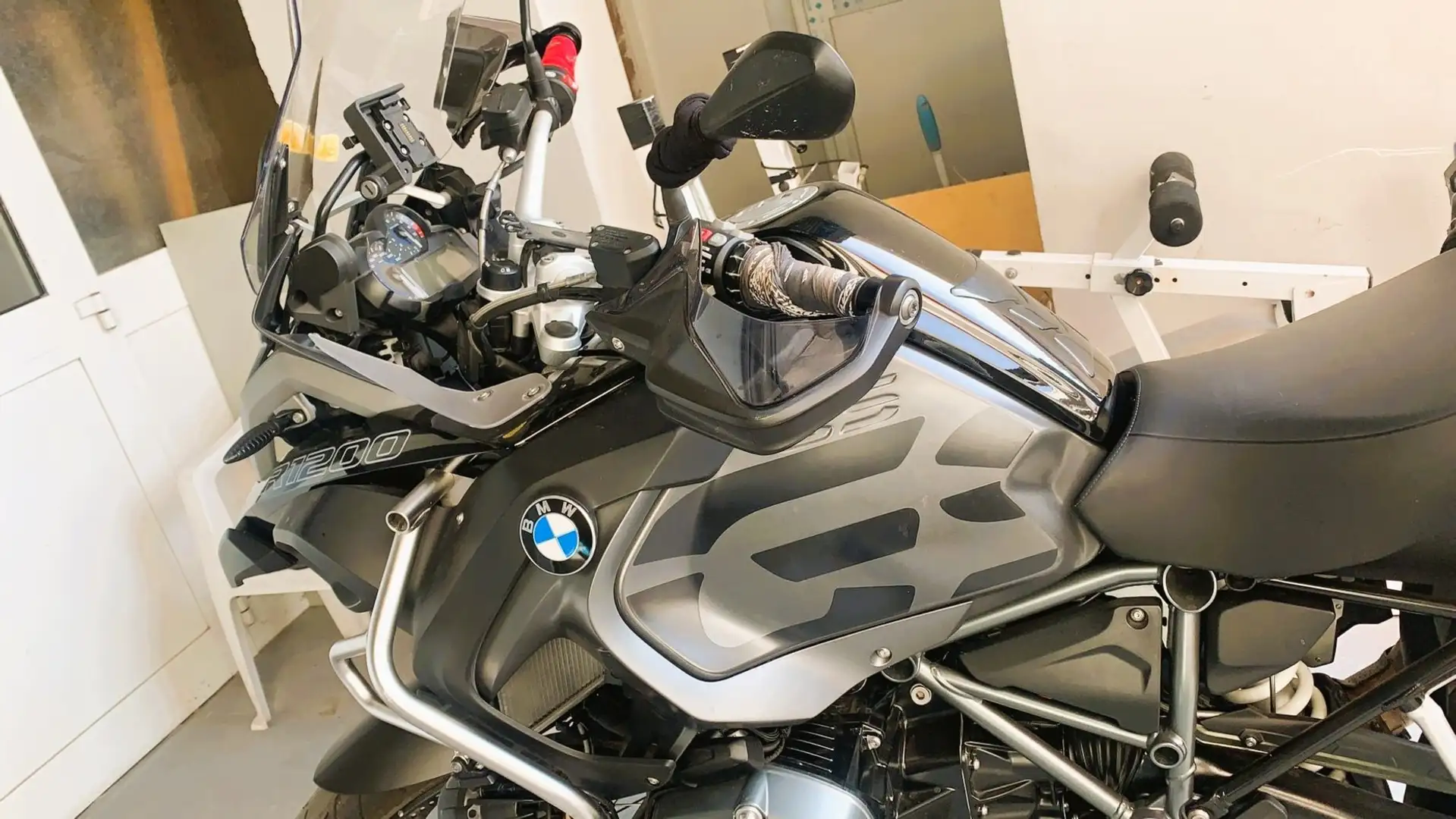 BMW R 1200 GS Adventure Triple Black Nero - 2