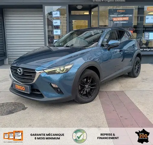 Mazda CX-3 SKYACTIV-D 115CH DYNAMIQUE 1er MAIN CARPLAY SIEGES CHAUFFANTS GARANTIE 6 A 36 MOIS