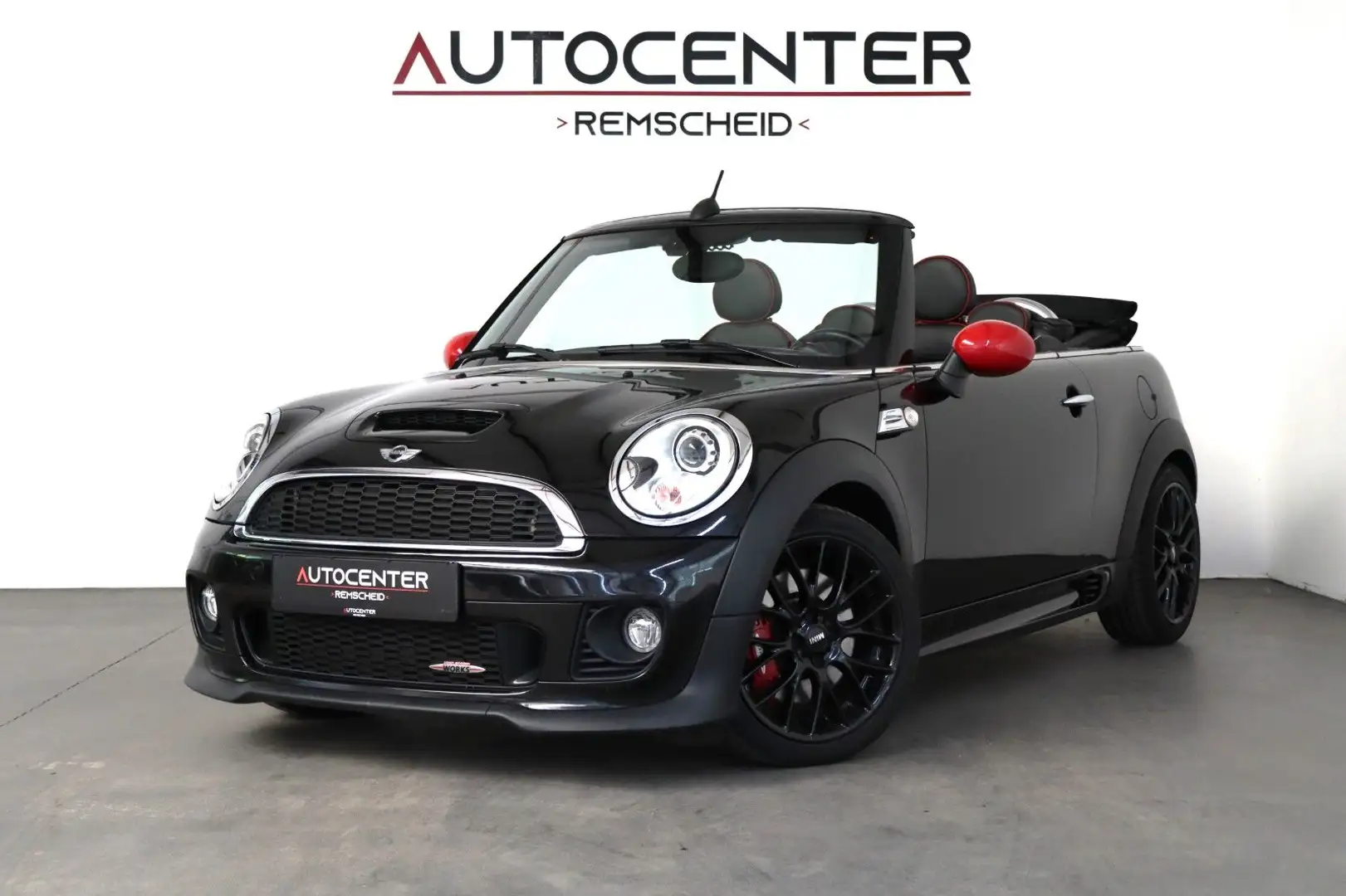 MINI John Cooper Works Cabrio 1,6 Navi PDC Leder Aero Negru - 1