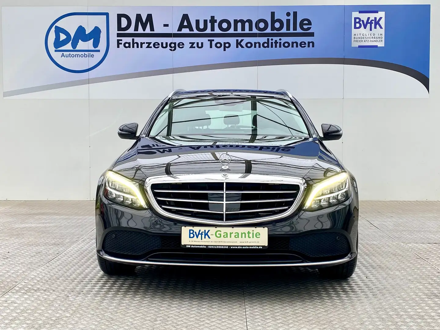 Mercedes-Benz C 220 T d 9G-Tronic NAVI LED 1.HAND Noir - 2