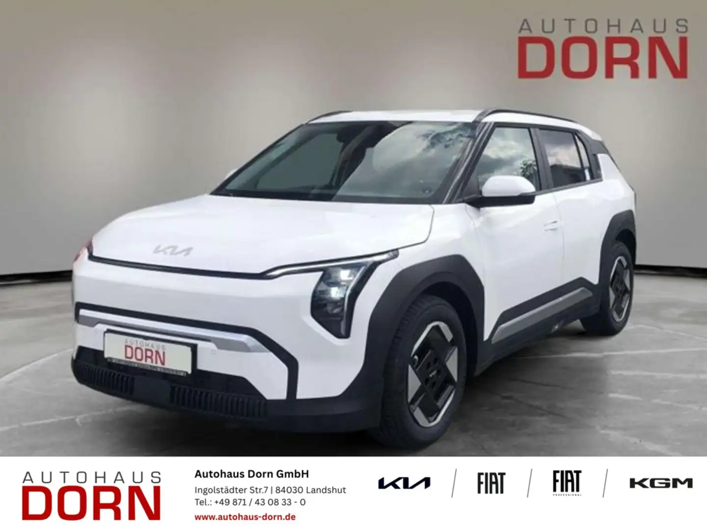 Kia EV3 58.3 kWh Air Navi Klima Rückfahrkamera uvm. Weiß - 1