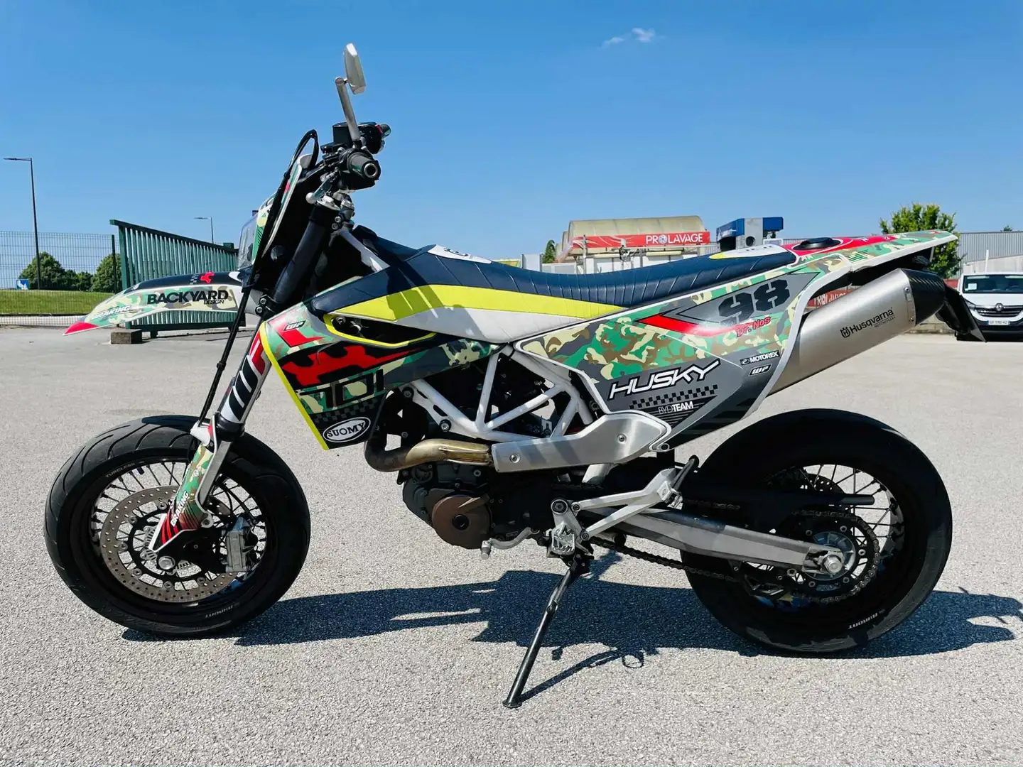 Husqvarna 701 Supermoto Blanc - 1