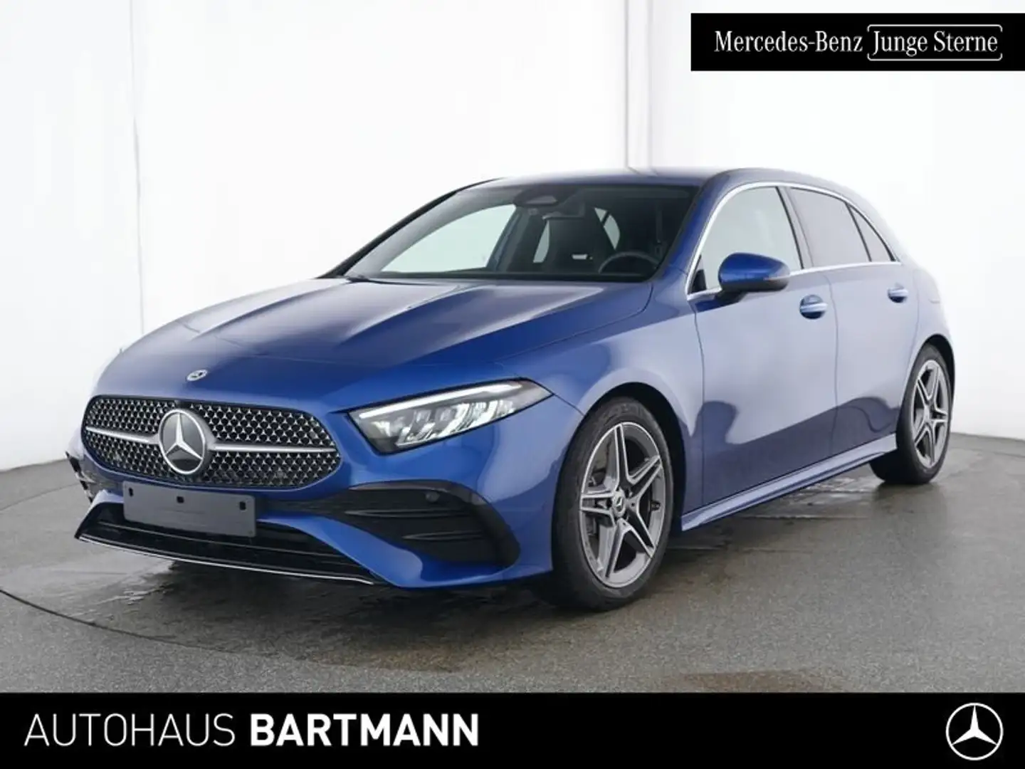Mercedes-Benz A 250 A 250 4M AMG+AHK+KAMERA +LED+SZH+PTS+JungerStern Blau - 1
