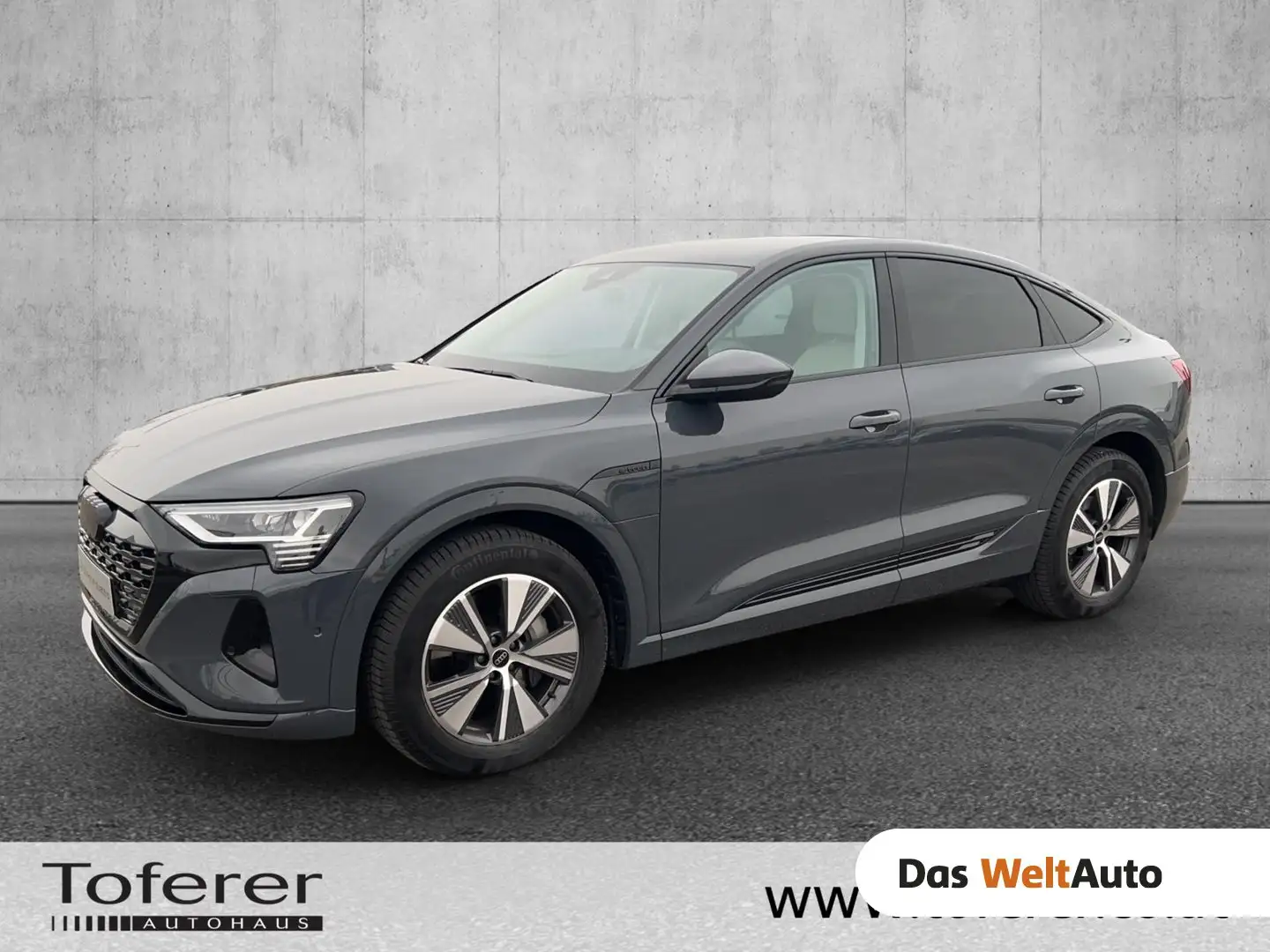 Audi Q8 55 e-tron quattro business Grau - 1