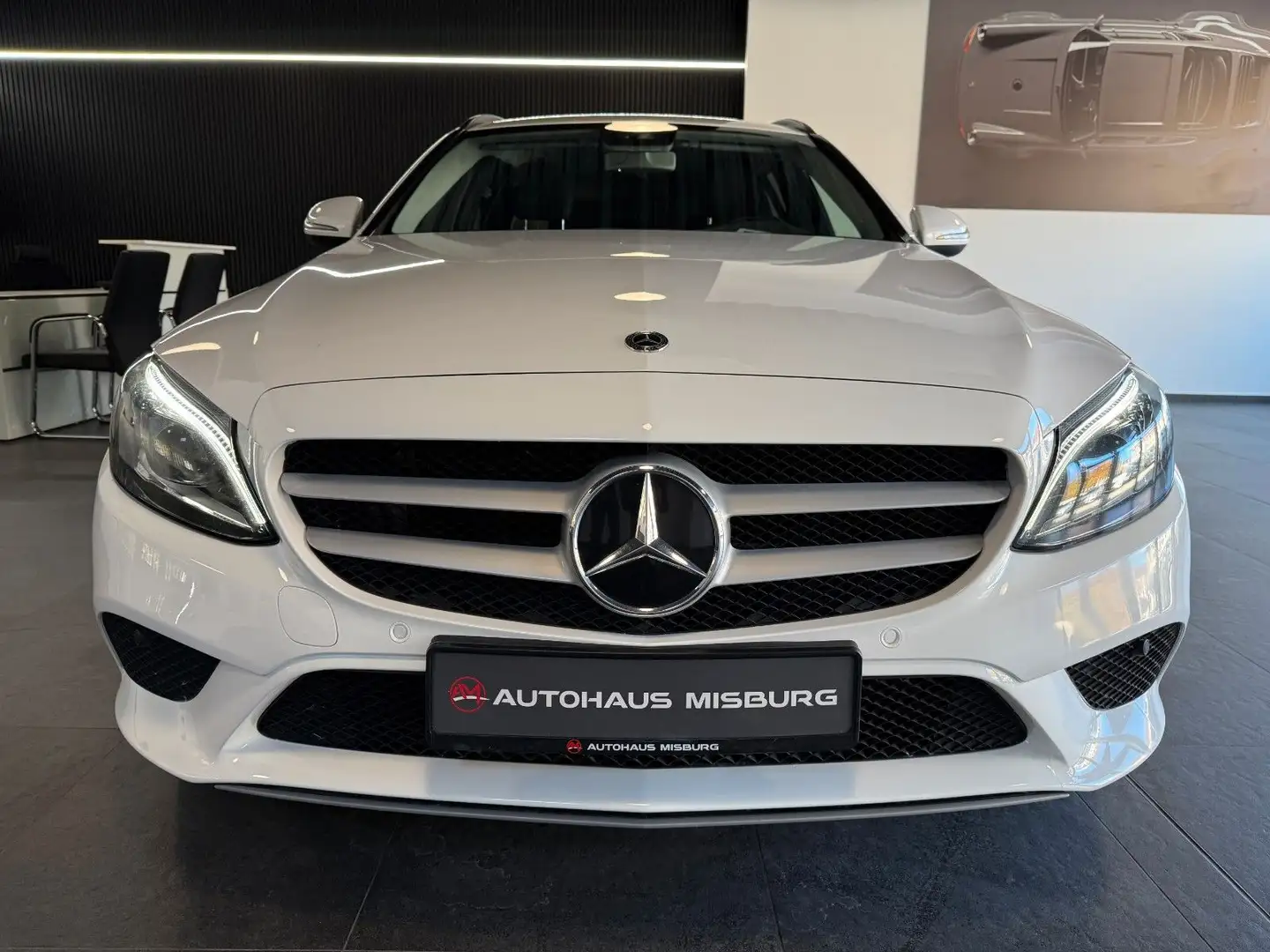 Mercedes-Benz C 220 T d 4Matic/ Multibeam+Ahk+Kamera+TOTW Blanc - 2