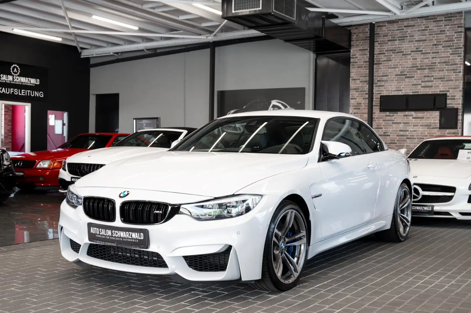 BMW M4 Cabrio|CARBON|H&K|HEAD-UP|KEYLESS Weiß - 2