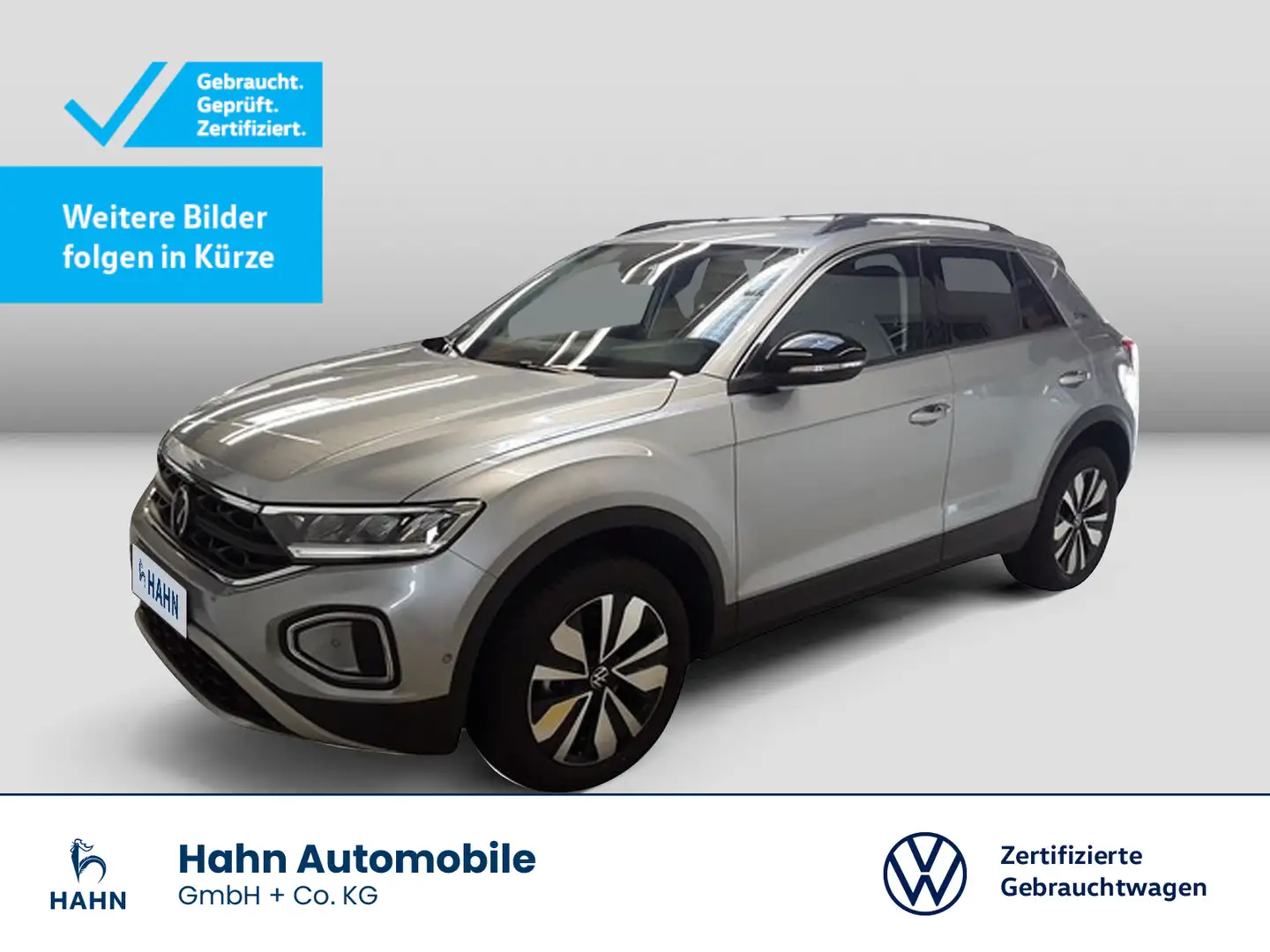 Volkswagen T-Roc 1.0TSI Goal ACC LED Navi PDC Standheizung Zilver - 1
