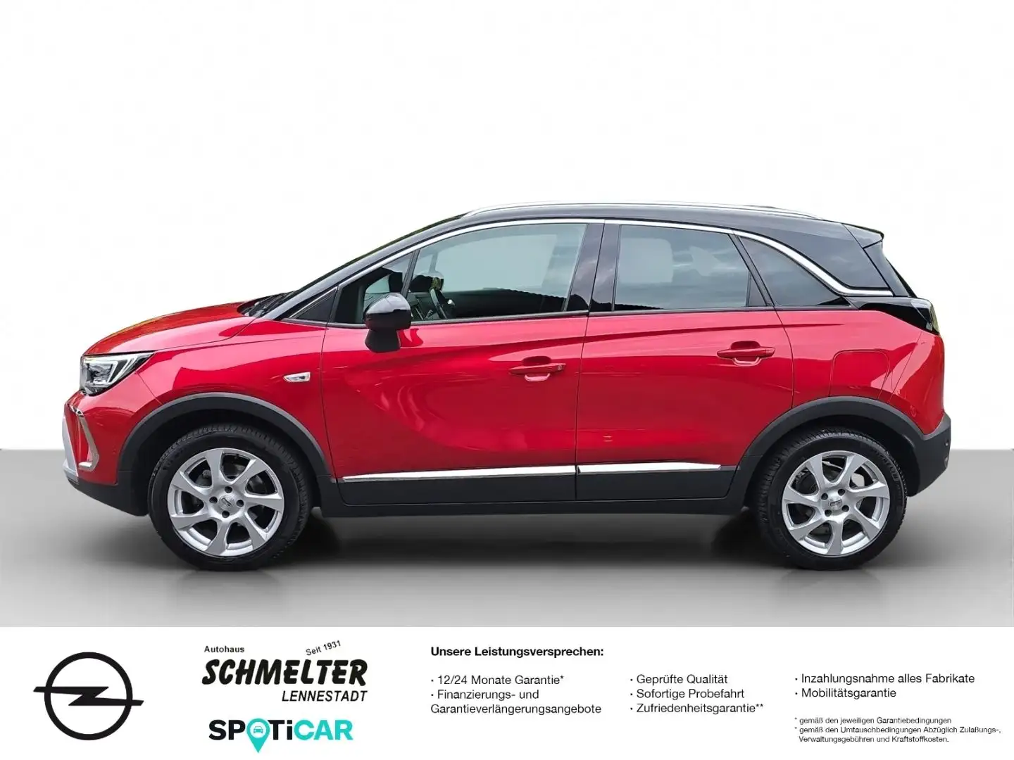 Opel Crossland X Crossland Ultimate 1.2 Turbo AHK Navi Kamera ... Rouge - 2