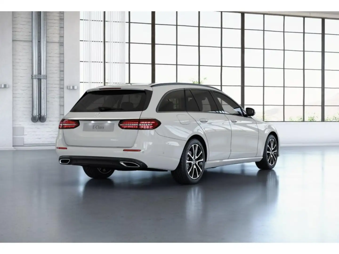 Mercedes-Benz E 220 d T + Blanc - 2