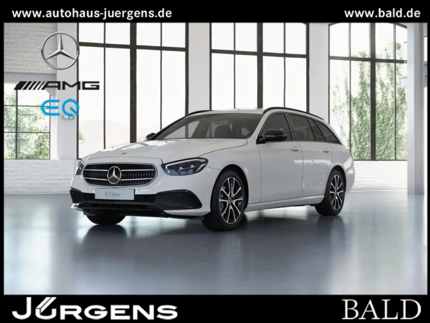 Mercedes-Benz E 220 d T + Blanc - 1