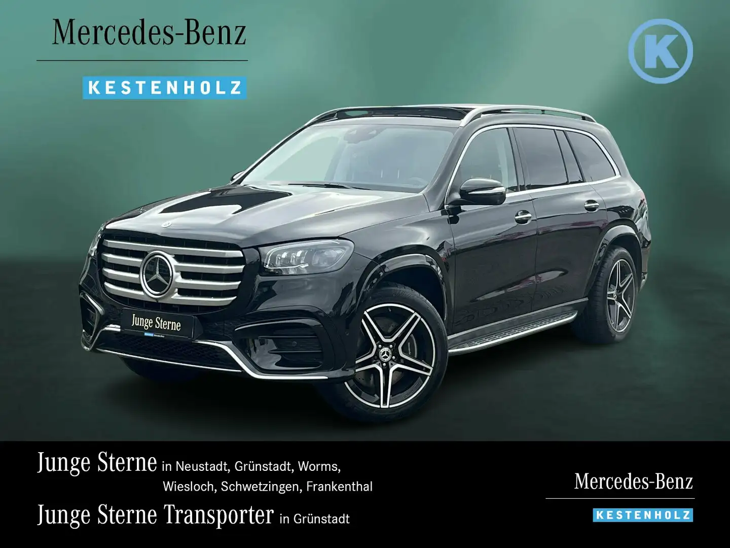 Mercedes-Benz GLS 450 GLS 450 4M AMG+AHK+DISTRO+PANO+BURME+KEYL+SITZKL Noir - 1