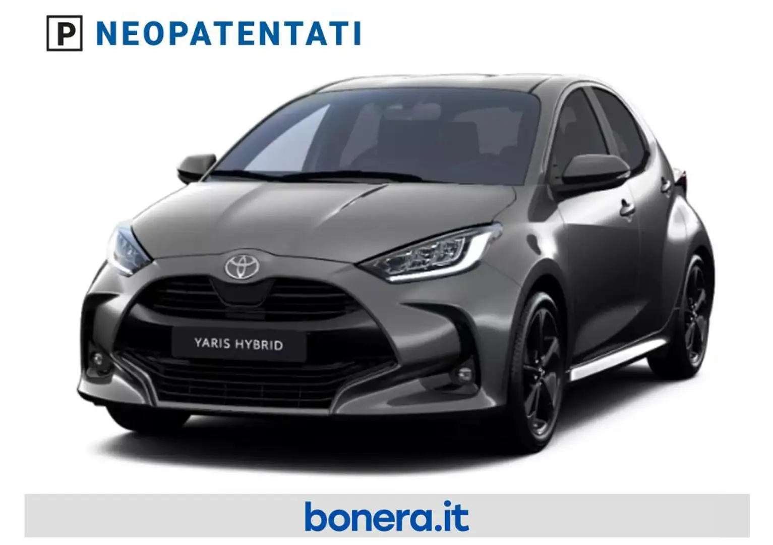 Toyota Yaris 1.5h 130 Lounge Grigio - 1