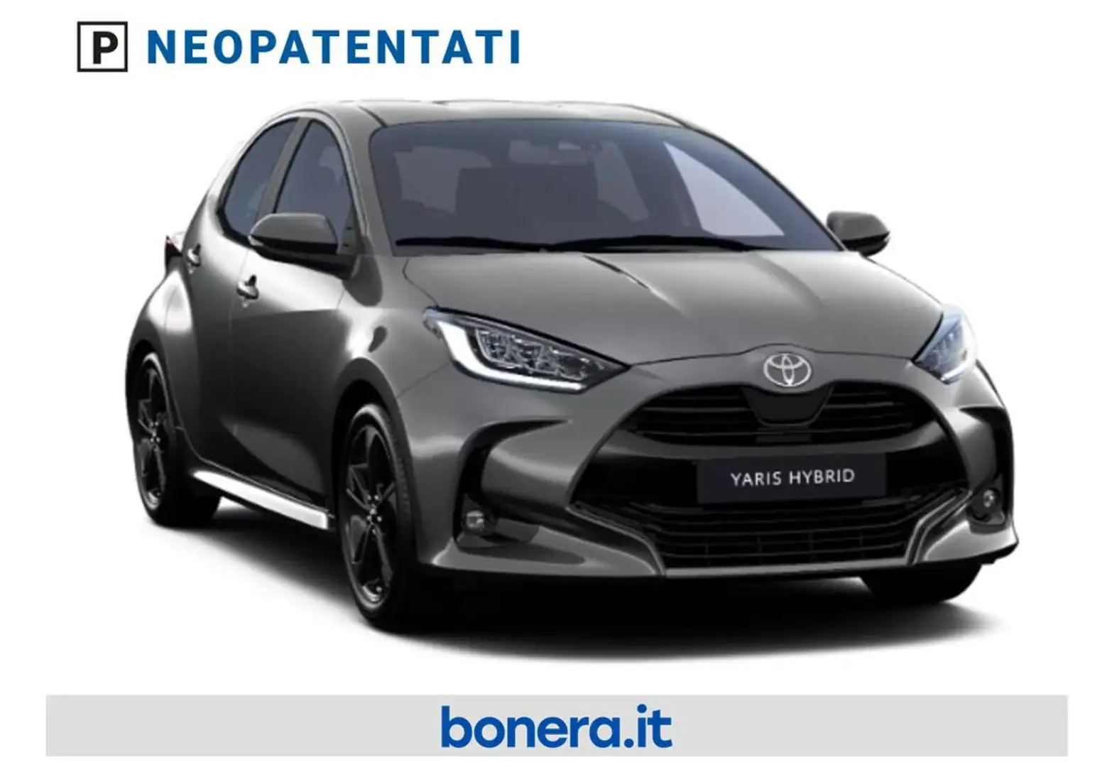 Toyota Yaris 1.5h 130 Lounge Grigio - 2
