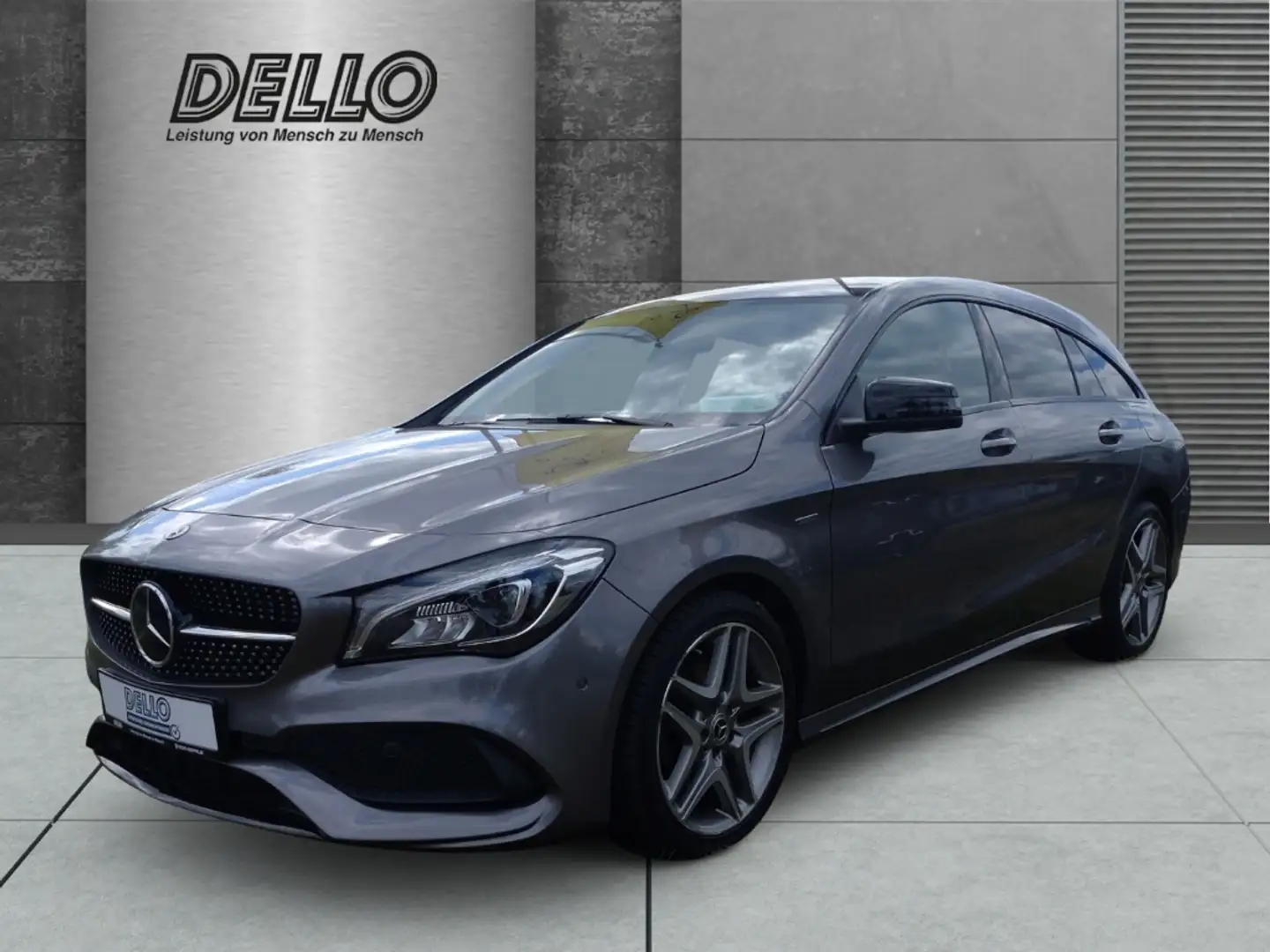 Mercedes-Benz CLA 220 Urban 4Matic El. Panodach StandHZG AHK-klappbar Di Gris - 1