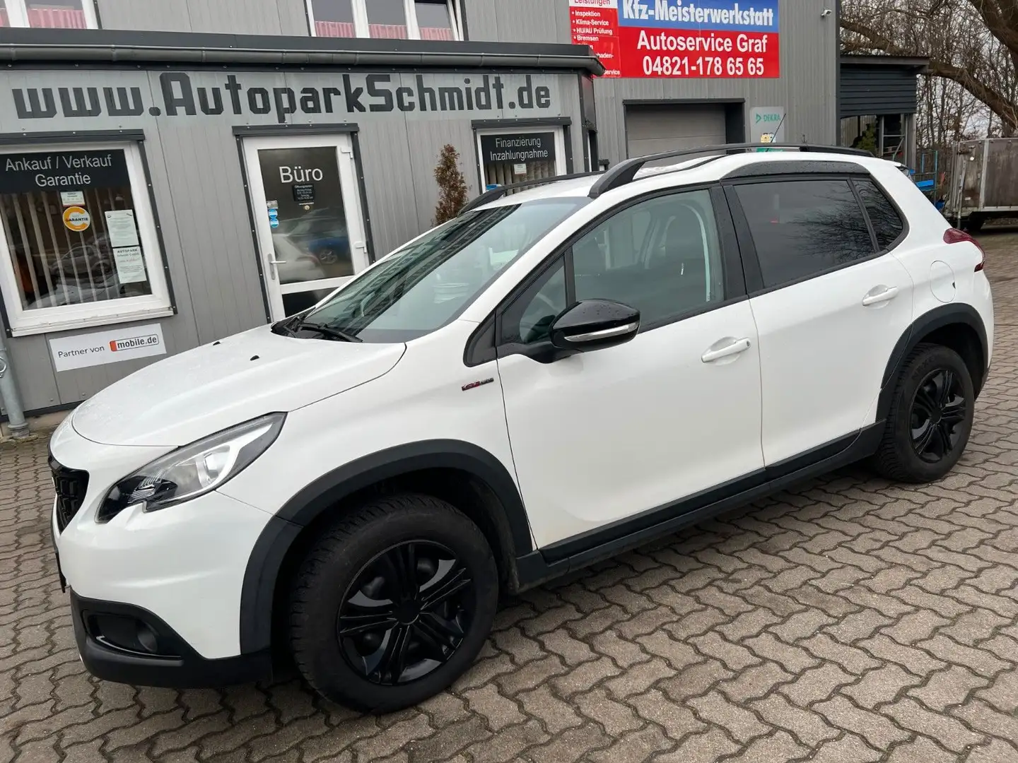 Peugeot 2008 Allure GT-Line RFK°SZHG°TLEDER°8xBEREIFT°SH Weiß - 1