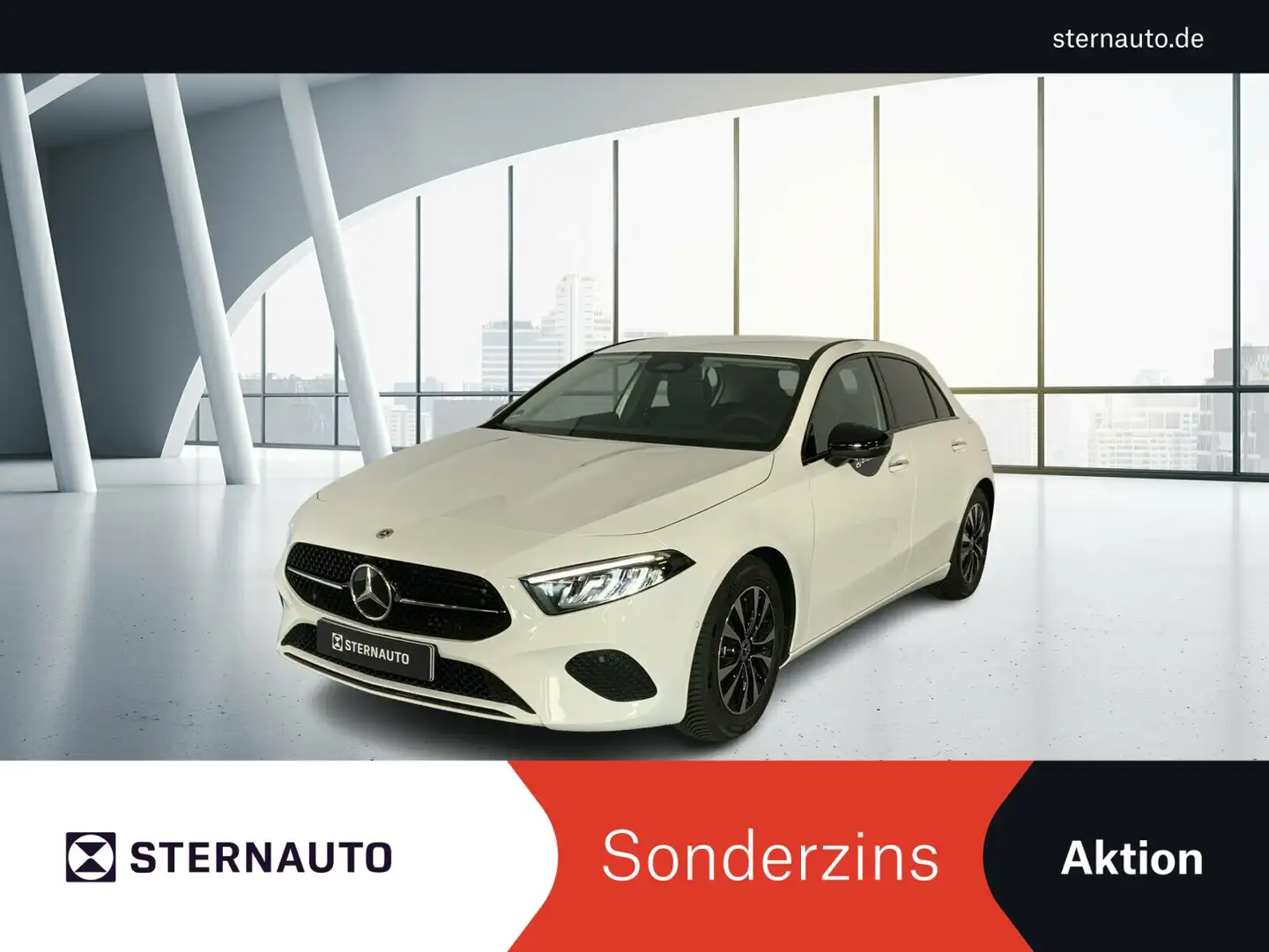 Mercedes-Benz A 180 A 180 Prog Night Sound Lenkradheiz AppleCarPlay Weiß - 1
