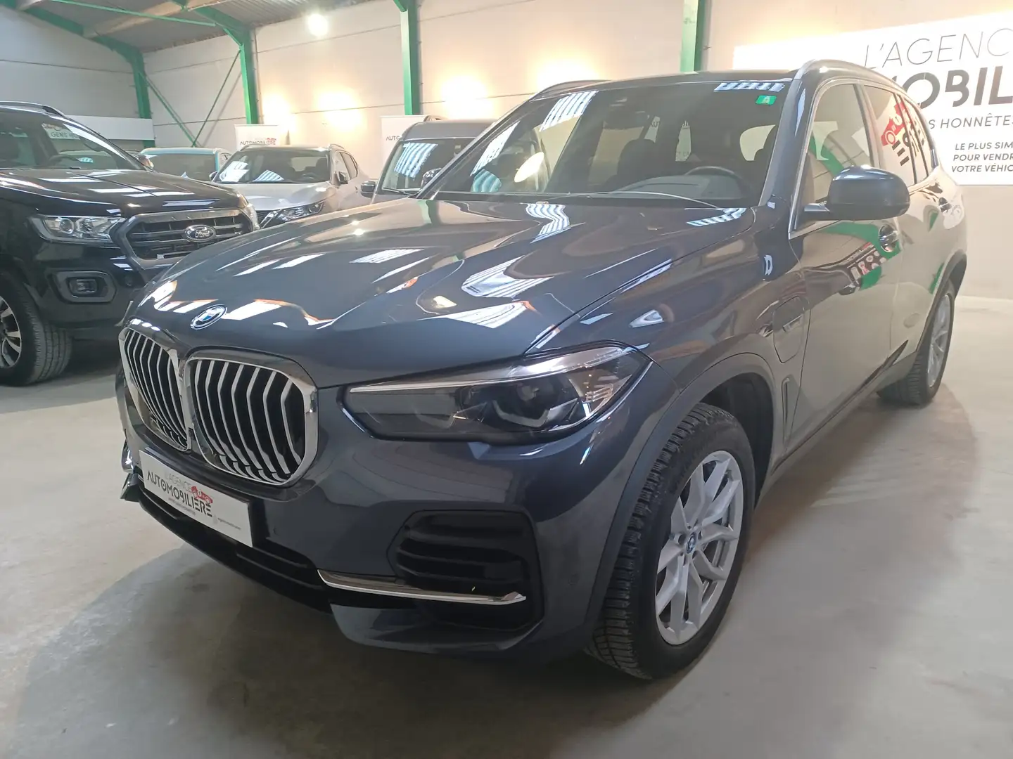BMW X5 3.0 xDrive45e Suspension pneumatique, Cam 360°, Gris - 1