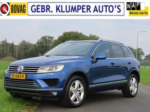Volkswagen Touareg 3.6 V6 Highline Aut., Leer, Pano, Cruise, ECC, 1e Eigenaar, Xenon/LED, PDC