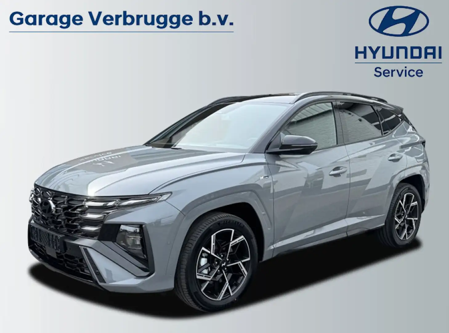 Hyundai TUCSON 1.6 T-GDI HEV N Line | Actie prijs! | Sportief! | Grijs - 1