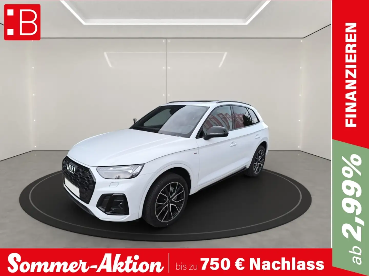 Audi Q5 Sportback 40 TDI quattro S line Black - 1