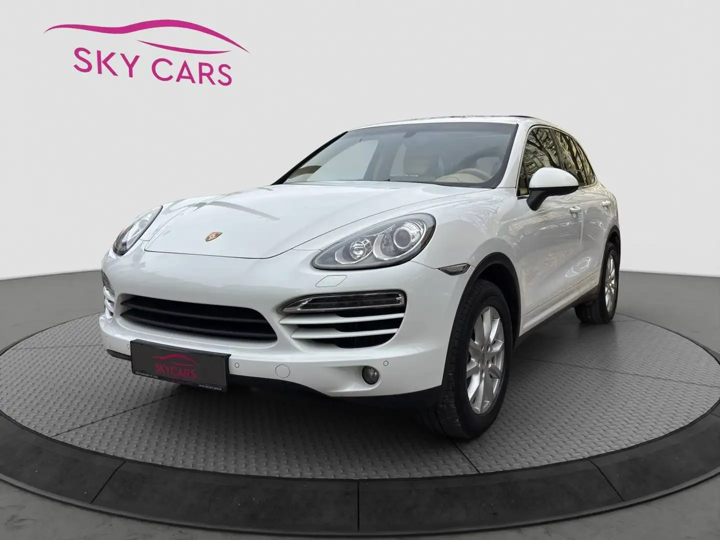 Porsche Cayenne 3.0 Diesel Aut. *Leder*Panorama-Schiebedach*Luft. Weiß - 1