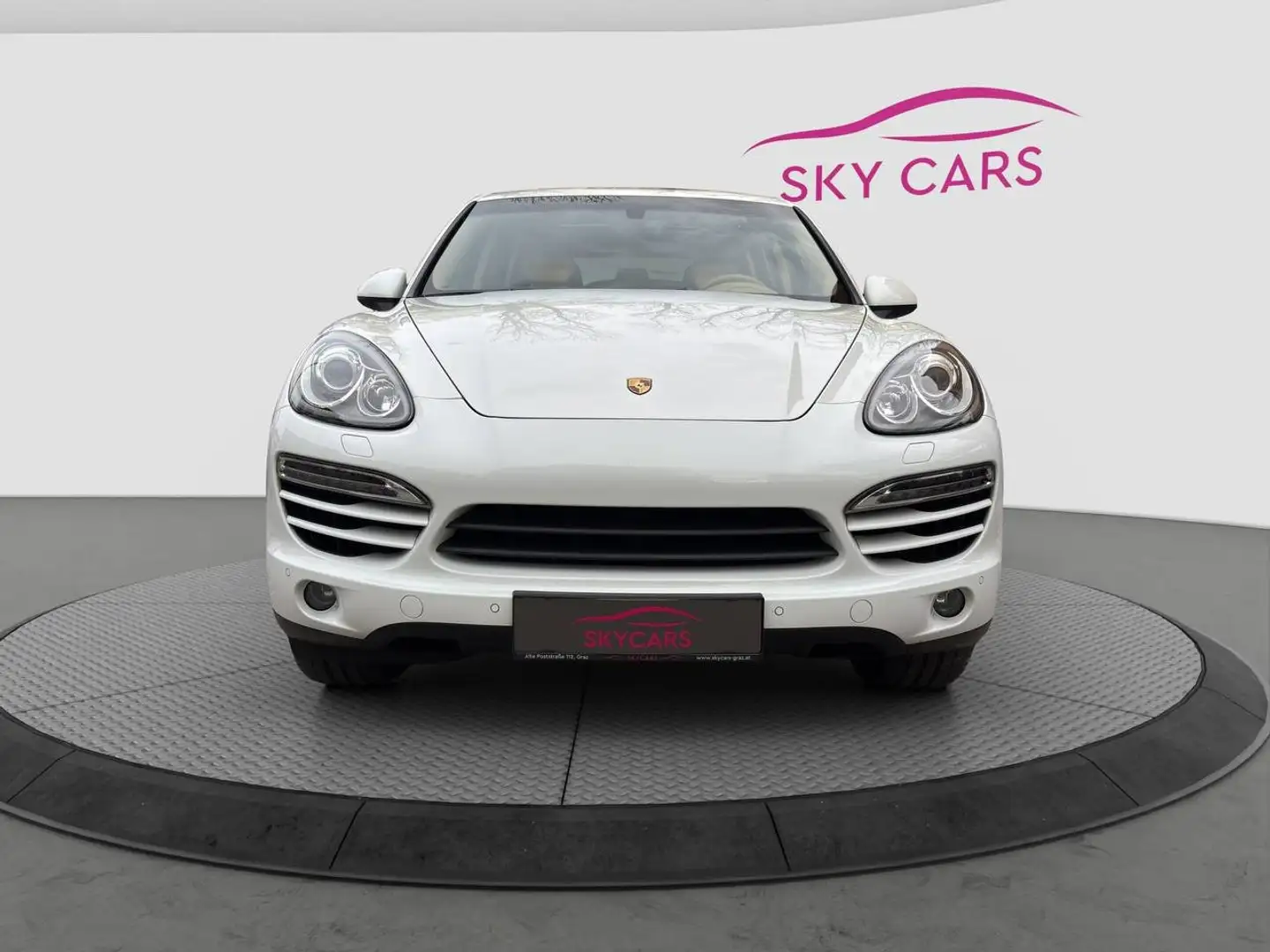 Porsche Cayenne 3.0 Diesel Aut. *Leder*Panorama-Schiebedach*Luft. Weiß - 2