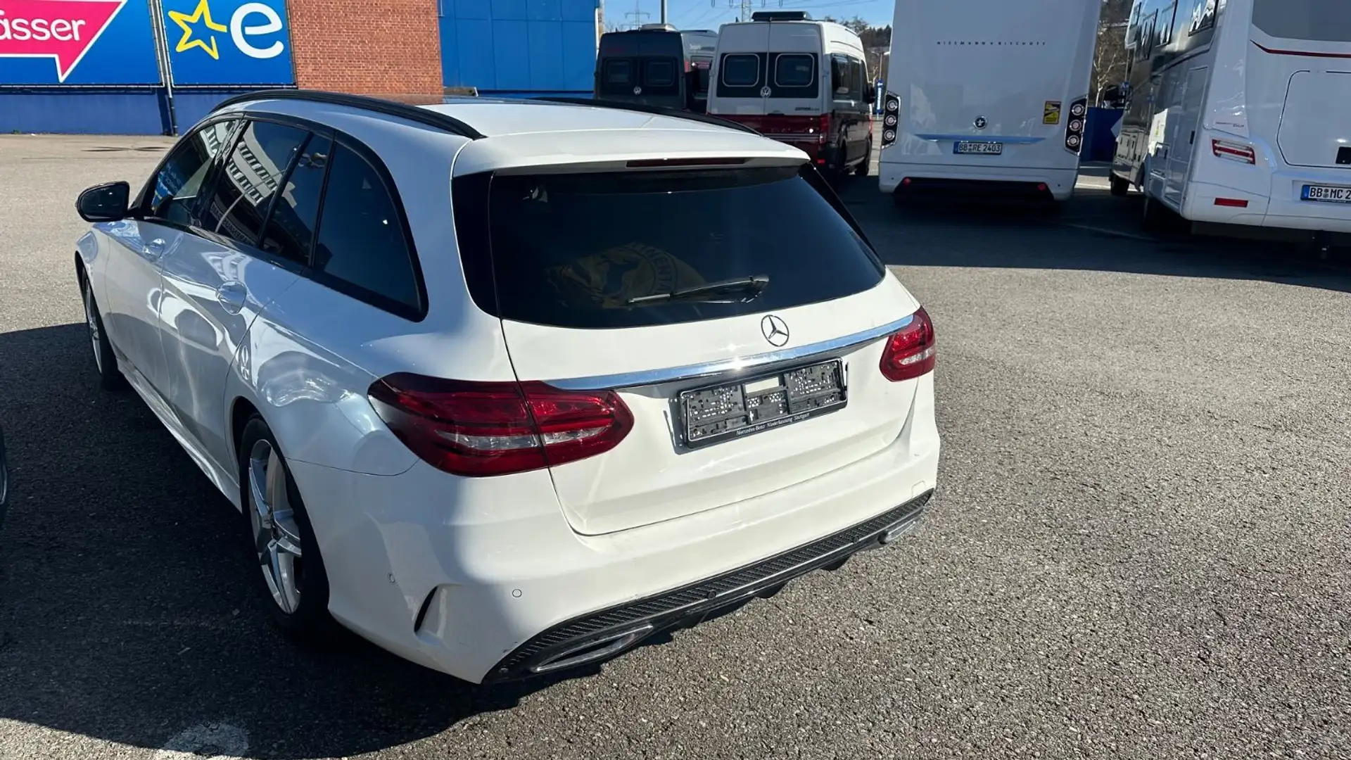 Mercedes-Benz C 220 C -Klasse T-Modell,PANO-SD,AMG LINE,LEDER Weiß - 2