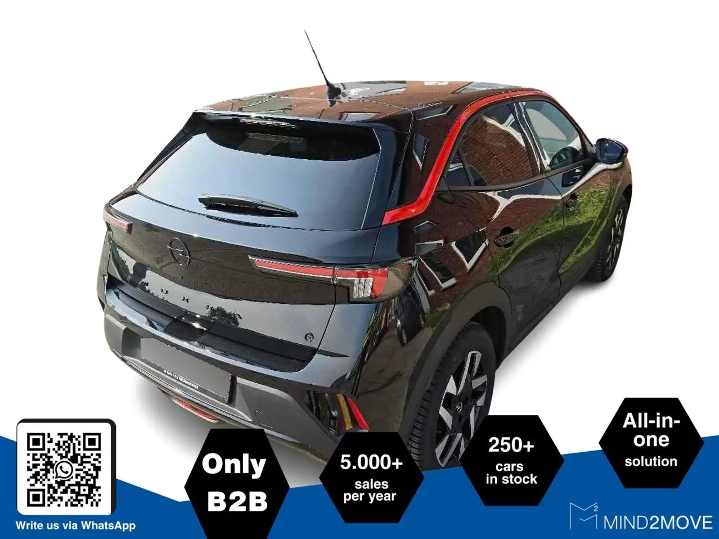 Opel Mokka-E Mokka e GS Line NAVI+LED+ACC+LANE+SITZHZ Schwarz - 2