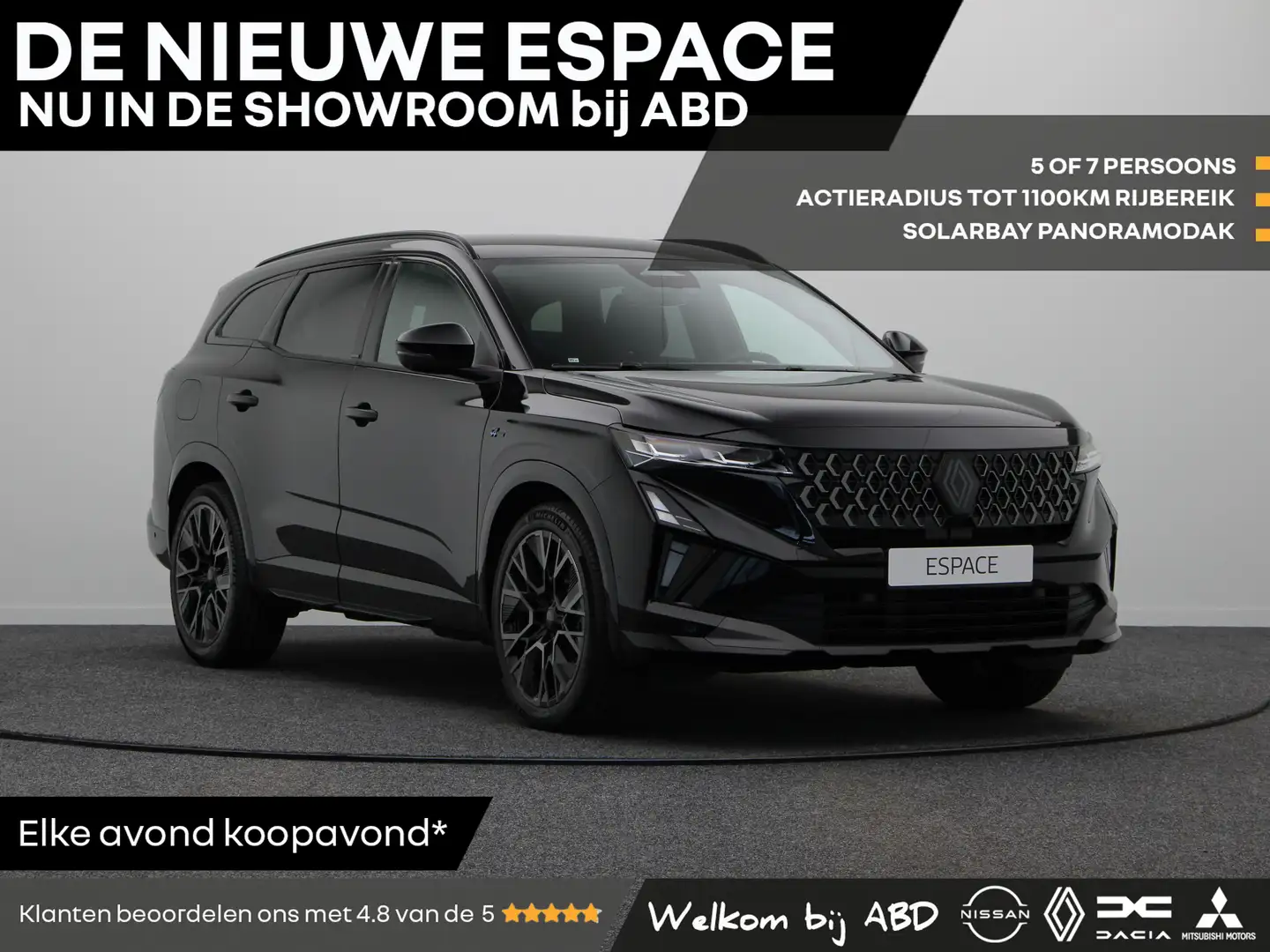 Renault Espace esprit Alpine Hybrid 200 | Achteruitrijcamera | Ad Zwart - 1