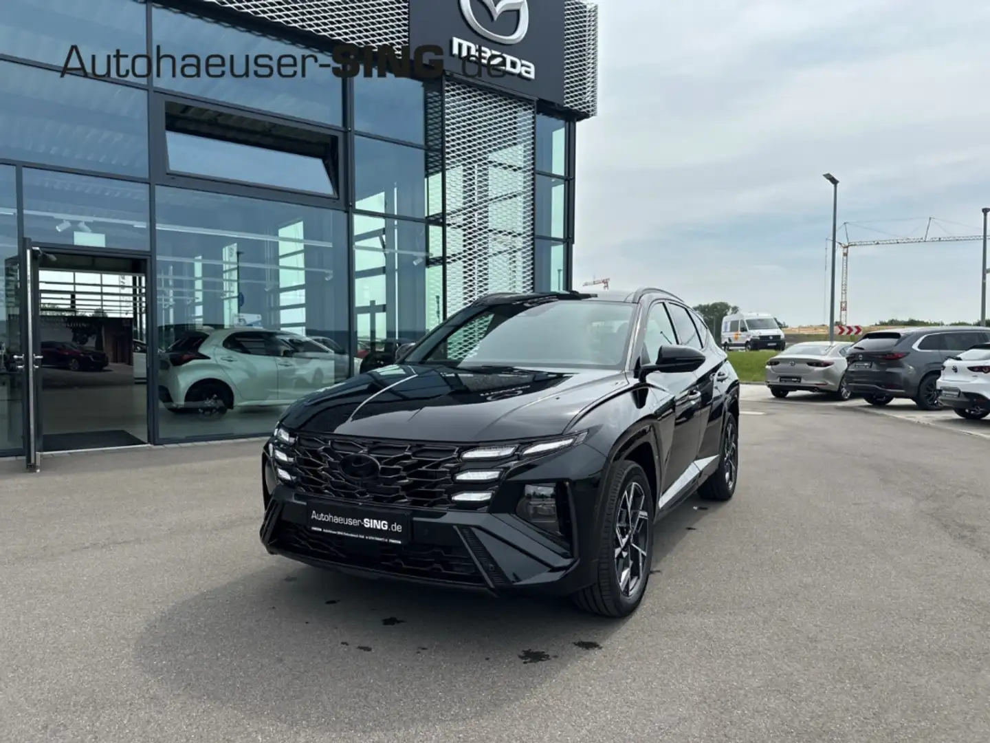 Hyundai TUCSON Hybrid N-Line Matrix HeadUP 360° el. Heck Noir - 1