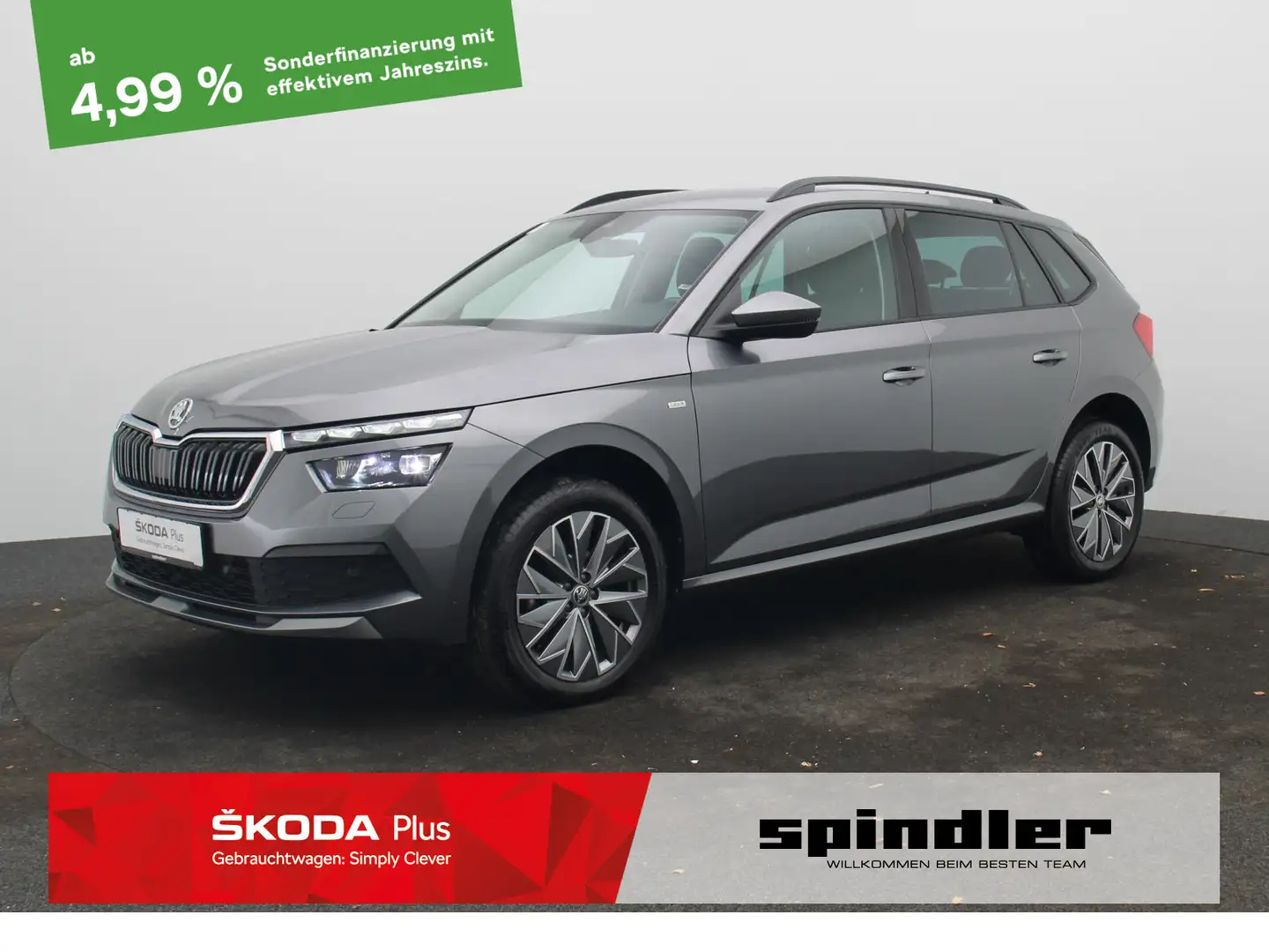 Skoda Kamiq Ambition 1.5 TSI DSG / LED, Tempomat, Navi Grau - 1