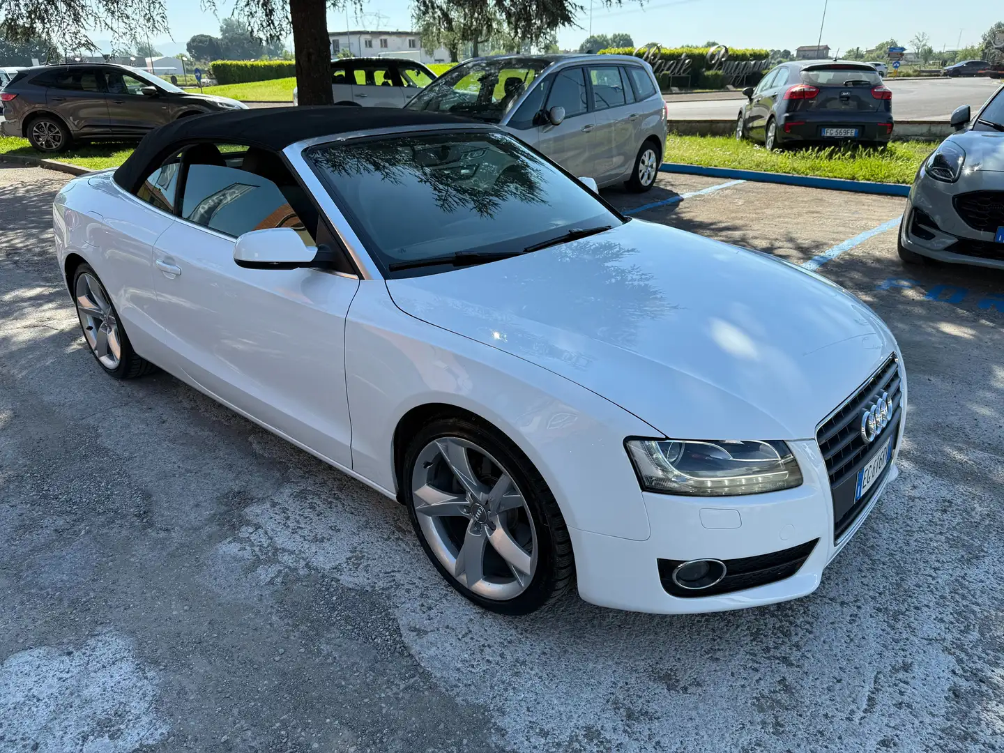 Audi A5 A5 Cabrio 1.8 tfsi Ambition 160cv Bianco - 2